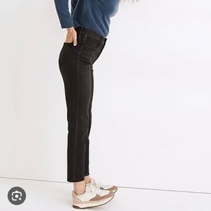 NWT Madewell high rise slim straight Jean